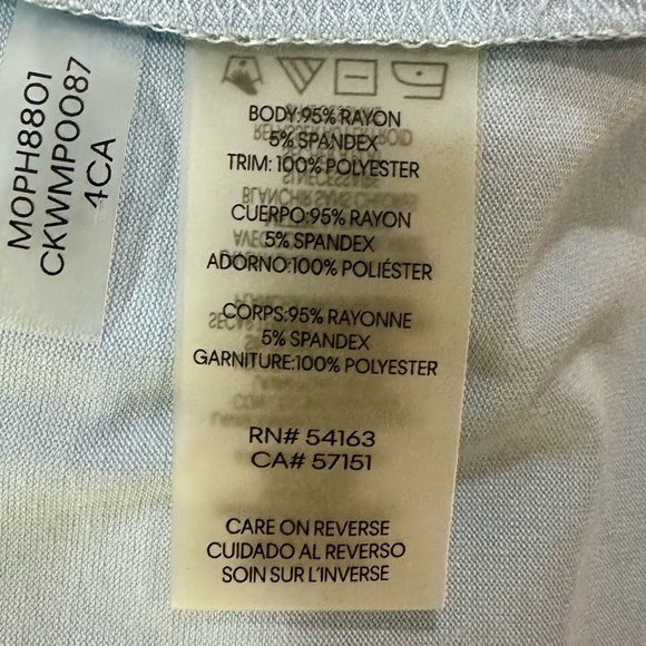 NWT Calvin Klein Dressy T-shirt - Picture 7 of 8